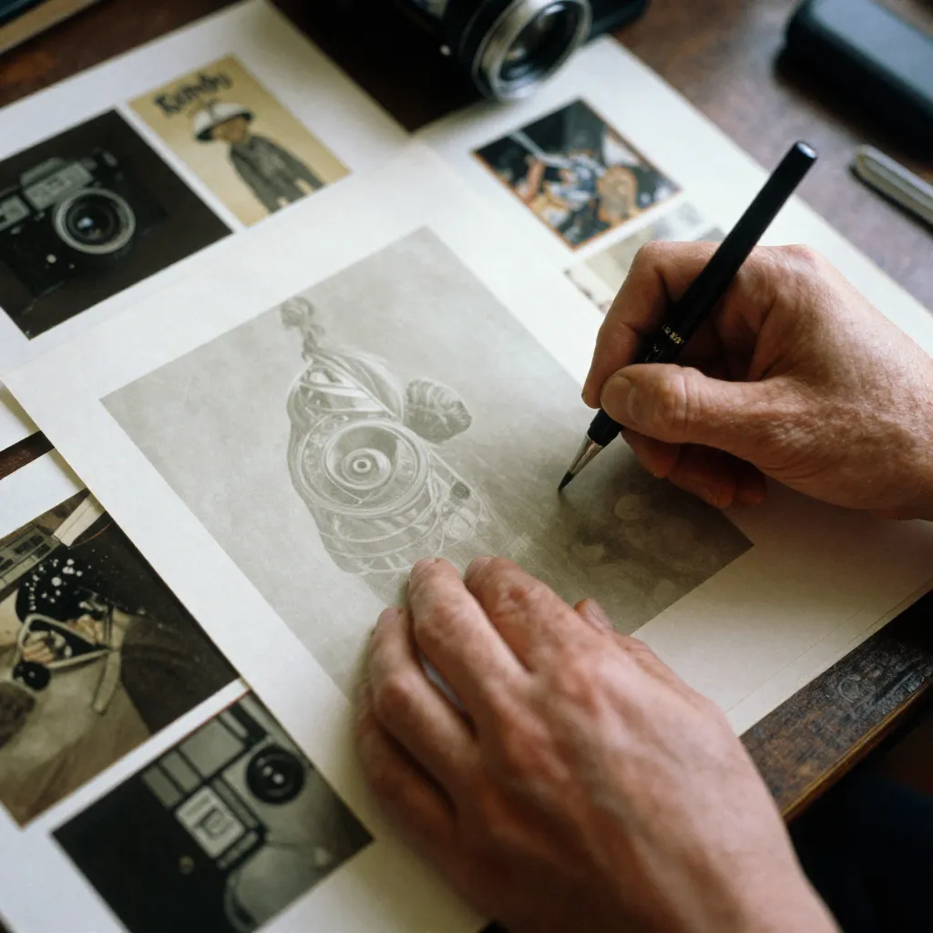 Conserveringswerkplaats met professionele apparatuur